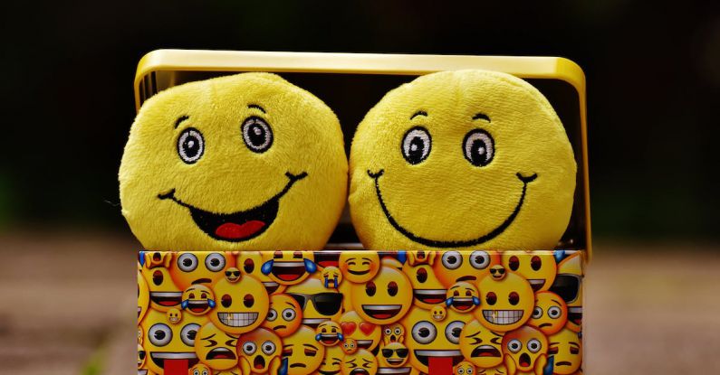 Emotions - Two Yellow Emoji on Yellow Case
